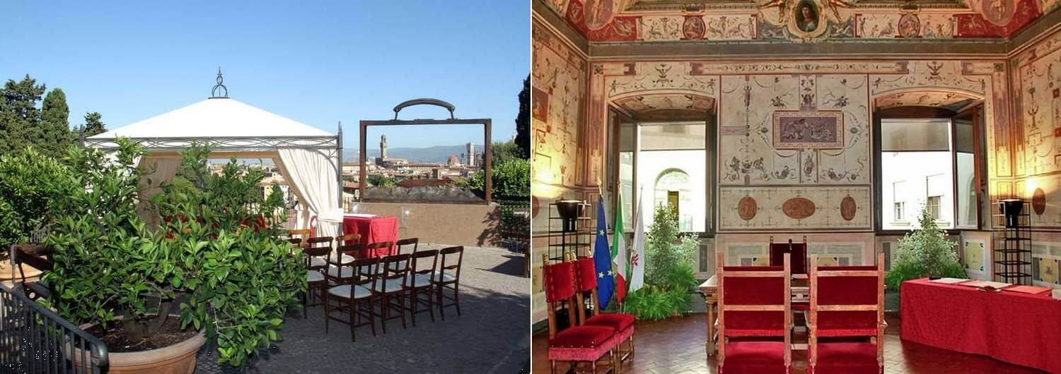florence town hall wedding