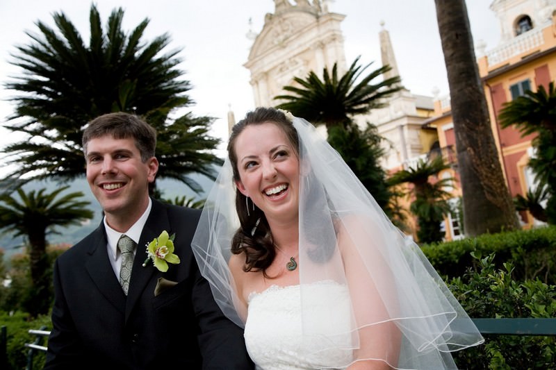 A romantic blessing in Santa Margherita