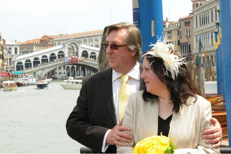 Rialto bridge wedding