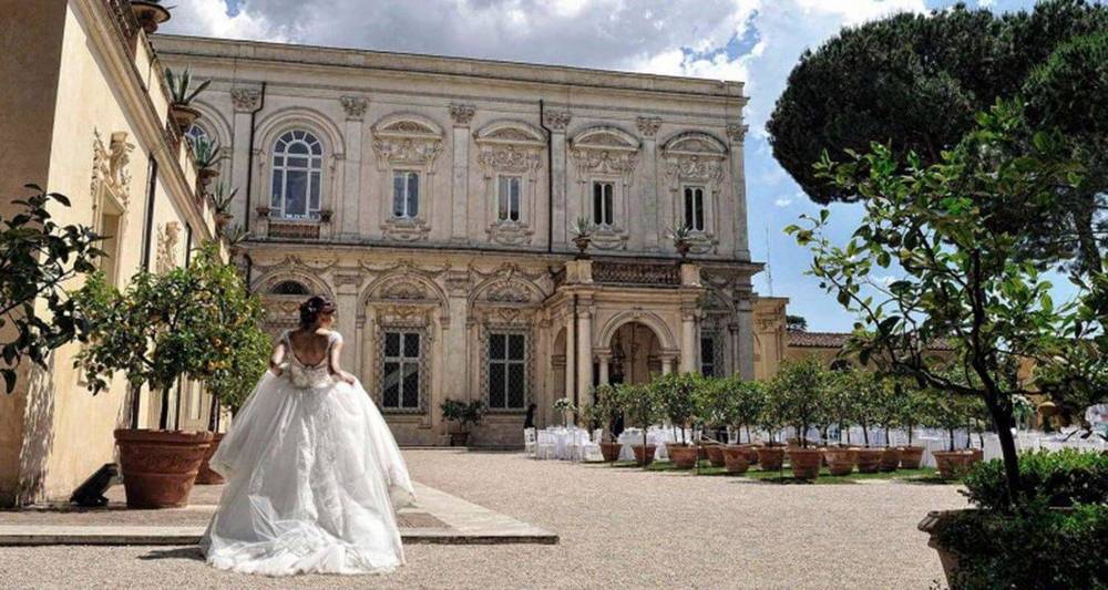 villa aurelia rome weddings
